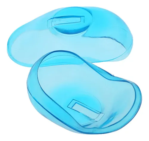 Protector De Orejas De Silicona Transparente Para Cabello