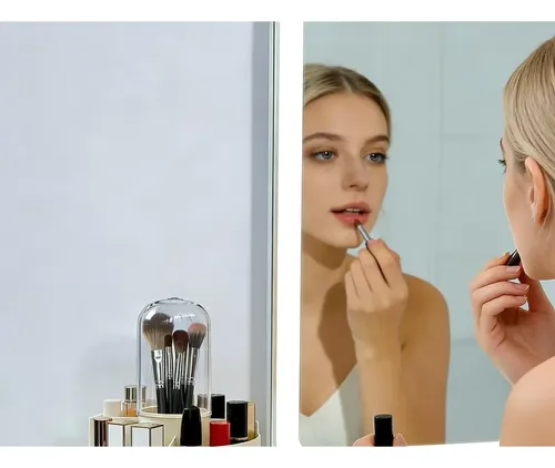 Organizador Escritorio Maquillaje 4 Divisiones Giratorio 360
