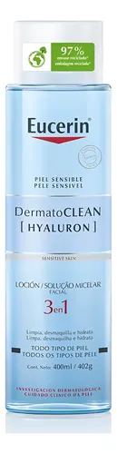 Eucerin Dermatoclean Loción Micelar Limpiadora 3 En 1 X400ml