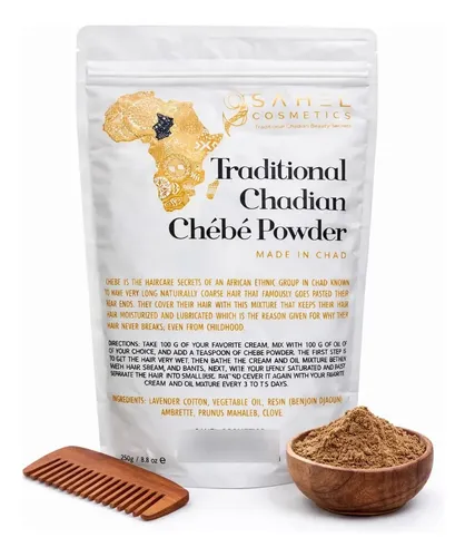 Mascarilla Capilar Chebe Powder Sahel Cosmetics, 250 G, Chad