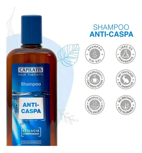 Capilatis Shampoo Anti Caspa Con Octopirox X 260ml