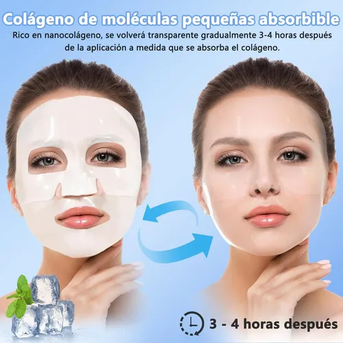 Mascarilla De Colágeno 8pcs,bio Collagen Mask,mascarilla