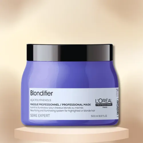 Mascarilla Capilar L’oreal Serie Expert Blondifier 500 Ml Pa