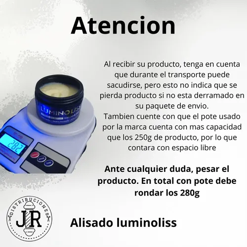 Kit Alisado Progresivo Luminoliss + Shampoo Y Brillo Peinar
