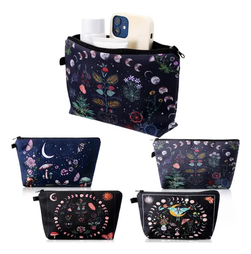 Bolsa De Maquillaje Xuniea Witch Moon 4 Unidades Con Cremall