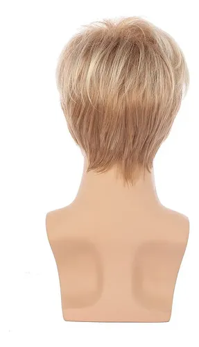 Peluca Tipo Gorra Rubia Para Hombre Con Resistencia Natural