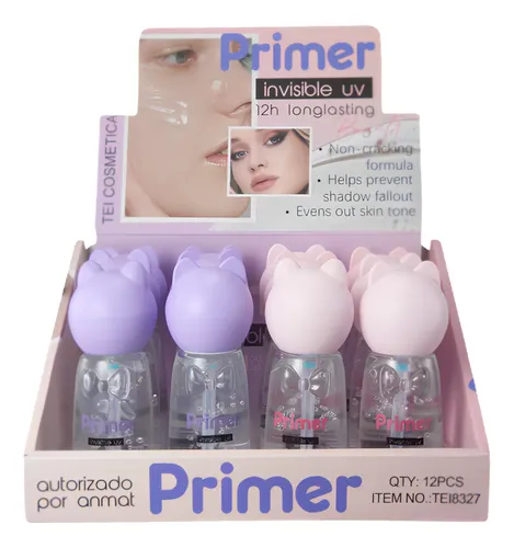 Primer Facial Invisible Uv X2 Unidades Tei Cosmética