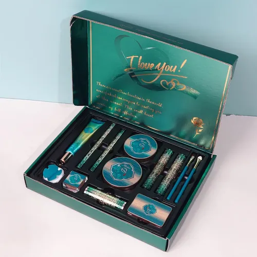13pcs Makeup Set Lip Balm Concealer Eye Shadow Loose Powder