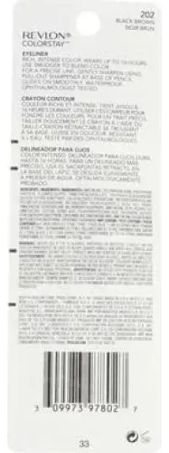 Delineador Revlon Colorstay Negro Marrón 202 1 Oz