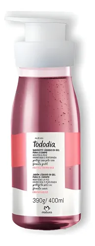 Jabón Liquido Corporal De Frutos Rojos. Tododia Natura 400ml