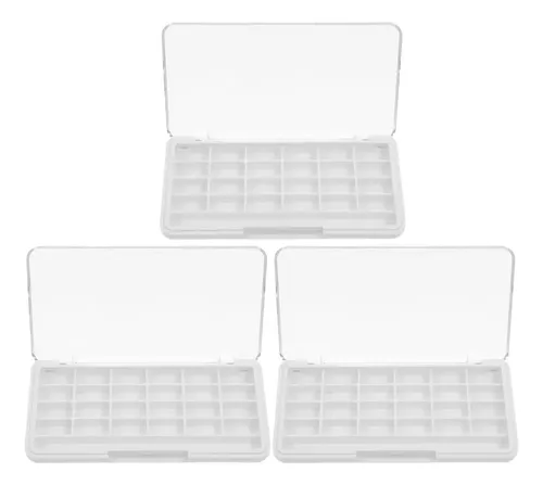 3 Piezas Paleta De Maquillaje Con Estuche Vacío Para Labial