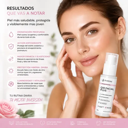 Crema Facial Antiedad Q10 Plus N Hidratante Antioxidante Ful