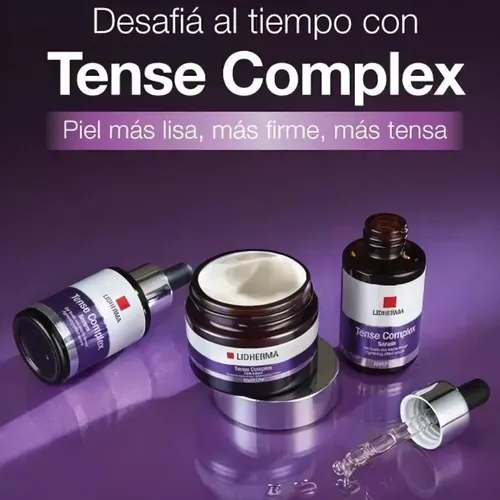 Kit Facial Tense Complex / Serum & Crema Lidherma (2en1)