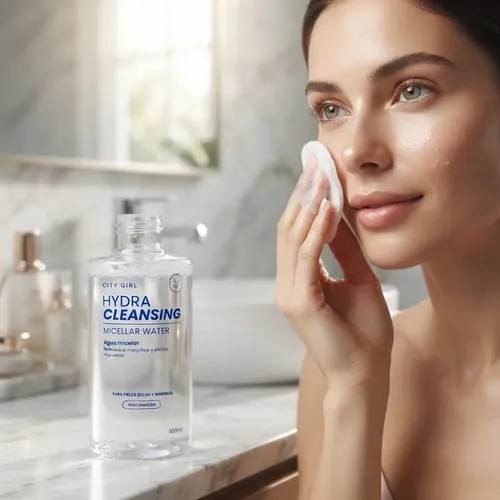 Agua Micelar Niacinamidas 300ml Limpieza Facial City Girl