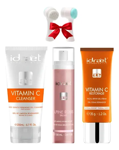 Rutina Skincare Antiage Vitamina C Manchas Piel Mixta Idraet