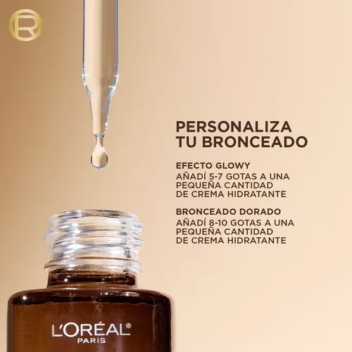 Autobronceante L´oreal Gotas Faciales Sublime Bronze 30 Ml