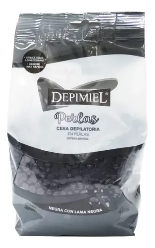 Cera En Perlas Depimiel Negra Bolsa X 400 Gr