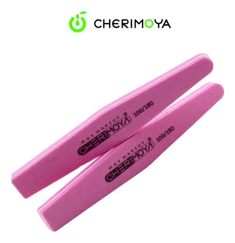 Lima Pulidor Sponge Uñas Manicura Esculpidas Cherimoya X1