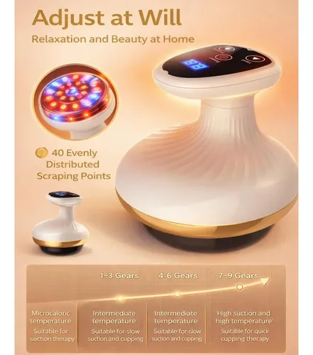 Dispositivo Eléctrico Gua Sha For Herramienta De Masaje De Blanco
