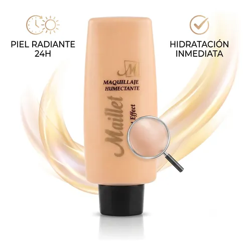 Base Maquillaje Humectante Efecto Radiante Maillet