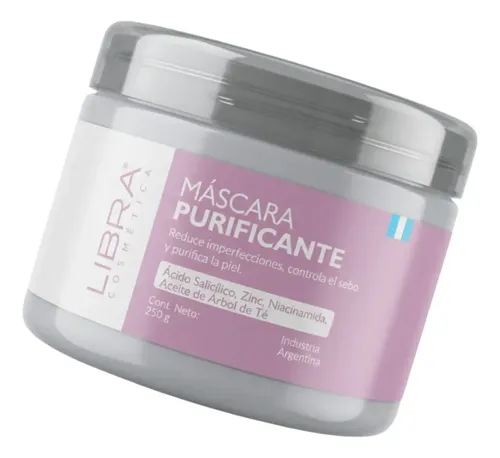 Mascara Facial Purificante Reduce Imperfecciones 250g Libra