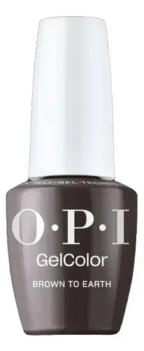 Opi Esmalte Gel Color Brown To Earth 15ml Marrón Oscuro
