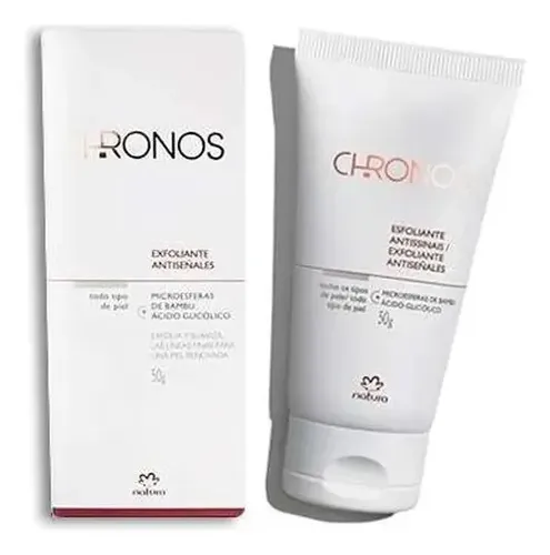 Natura Chronos Exfoliante Antiseñales 18+ – Día/Noche – Unidad – 50 ml