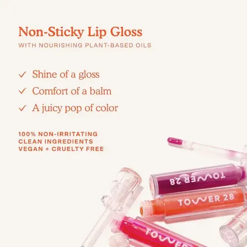 Tower 28 – Shineon Lip Jelly Non-sticky Gloss