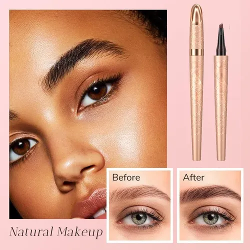 Lápiz Microblading De Cejas Resistente Al Agua 3d Marrón