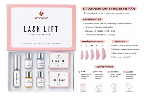 Kit Profesional Lifting Y Rizado De Pestañas