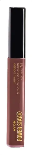 Avon Labial Liquido Power Stay Mate Down Town Pink