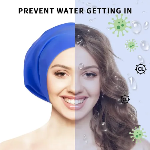 Gp. Touca De Cabelo Longo Xl Para Nadar Na Piscina. *