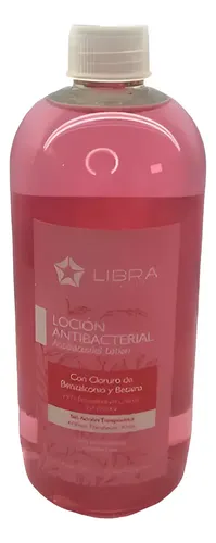 Locion Antibacterial Higienica Benzalconio X 500 Ml Libra