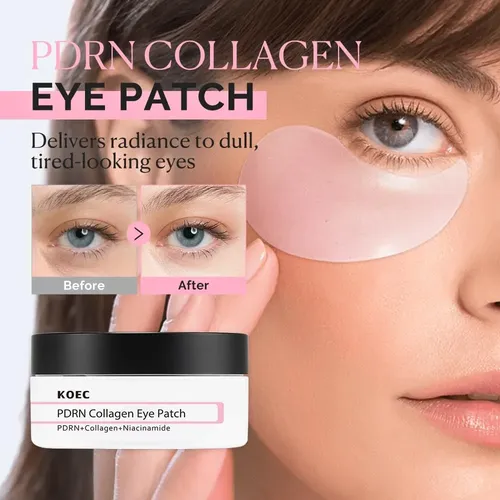 Parche De Colágeno Para Ojos Hinchados Y Ojeras, 60 Unidades