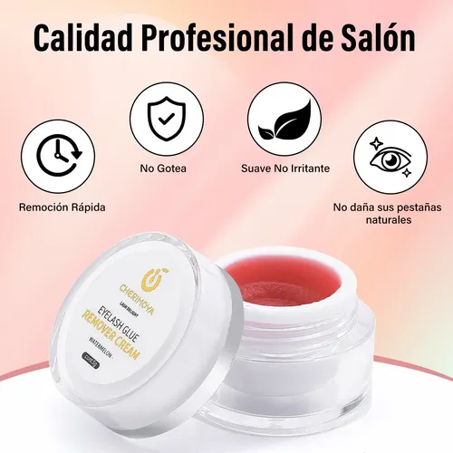 Removedor Para Extensiones De Pestañas En Gel 5g Cherimoya