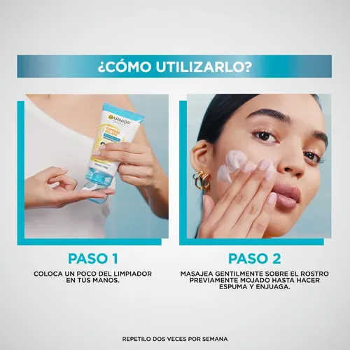 Limpiador Profundo Anti-Imperfecciones Con Ácido Salicílico de Garnier 150 Ml