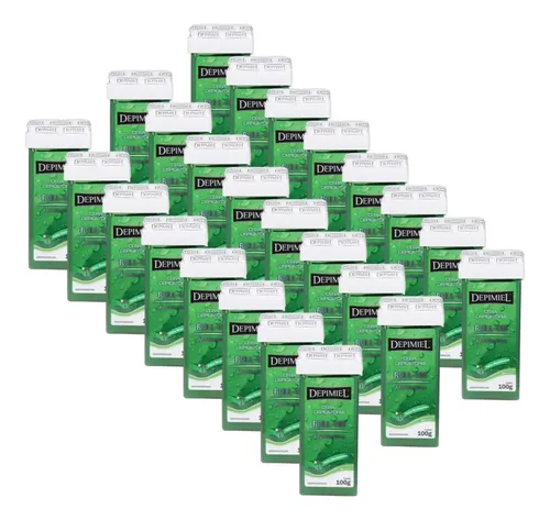 Kit de 24 Ceras Roll-on Depilatorias de Alta Adherencia Depimiel