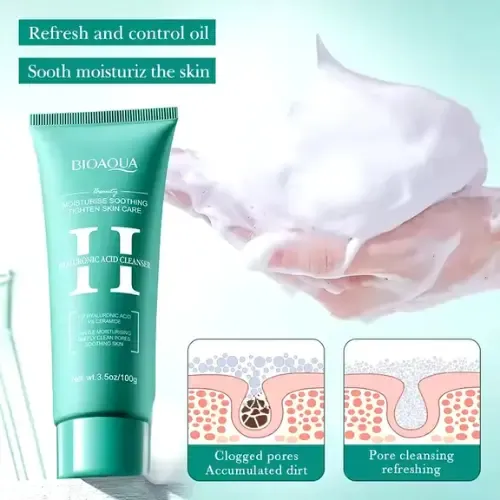 Gel Limpiador Facial Acido Hialuronico Hidratante
