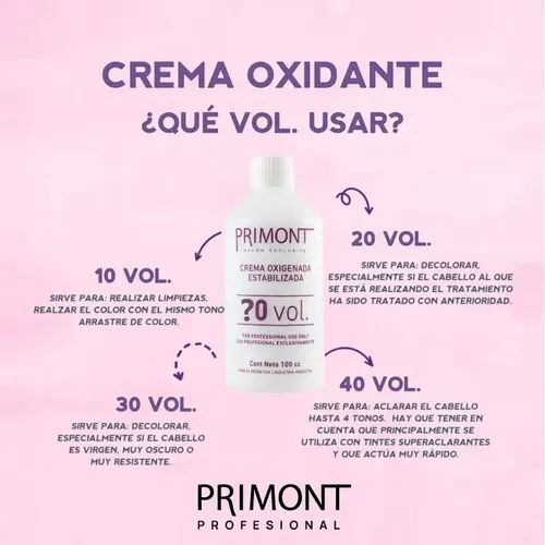Polvo Decolorante Maximun Power Primont X 700 Grs + Oxidante