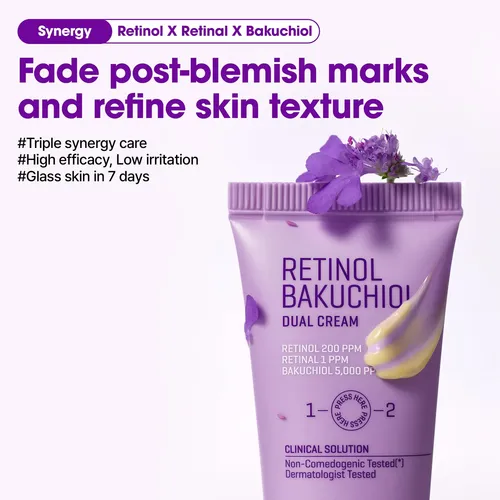 Crema Dual Con Retinol Para Humectante Facial Some By Mi
