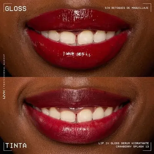 Tinta De Labios Hidratante Lip Iv Nyx Professional Makeup Cranberry Splash
