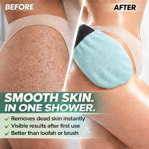 Guante Exfoliante Coreano Para Ducha Y Rostro