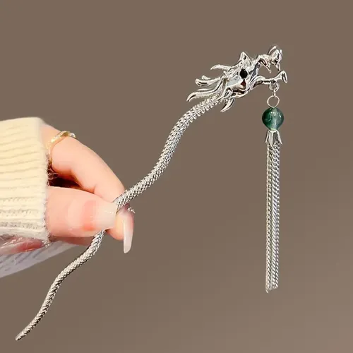 (c) Hairpin Cheongsam En Forma De Horquilla Con Forma De Dra Yun Chi Hairpin