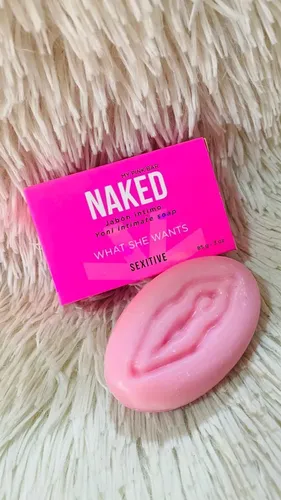 Jabón Íntimo Femenino My Pink Bar Naked Sexitive 1 Unidad