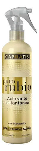 Capilatis Spray Aclarante Instantáneo Puro Rubio 240 Ml