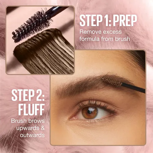 Gel De Cejas Maybelline Superfluff Mousse Negro 0.17 Oz