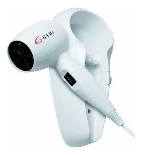 Secador De Cabello Pared Gama Diffusion Blanco