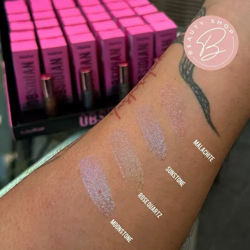 Glossy Lips Tornasolado Obsidian Ruby Rose Brillo Humecta