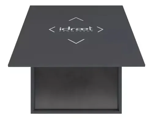 Paleta Maquillaje Magnética Recargable Xl Idraet Color Negro