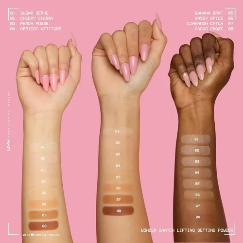 Nyx Wonder Snatch Polvo Fijador Lifting Cheeky Cherry